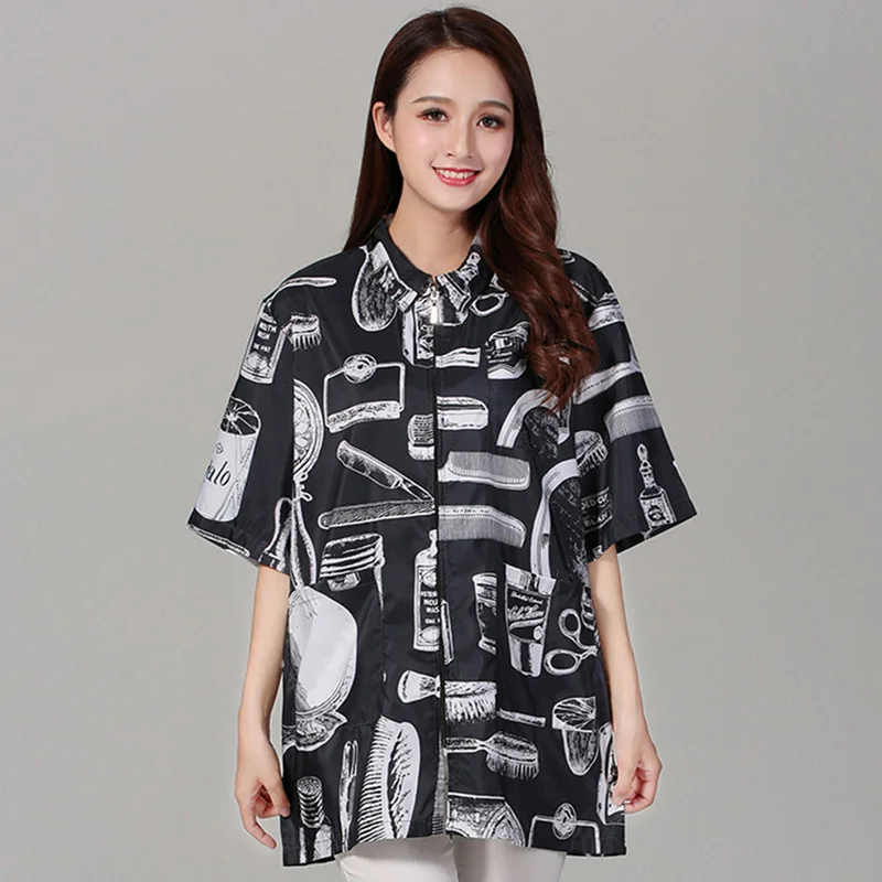 Модный фартук для офисной одежды с отложным воротником|Шапочки фольга и обертки|