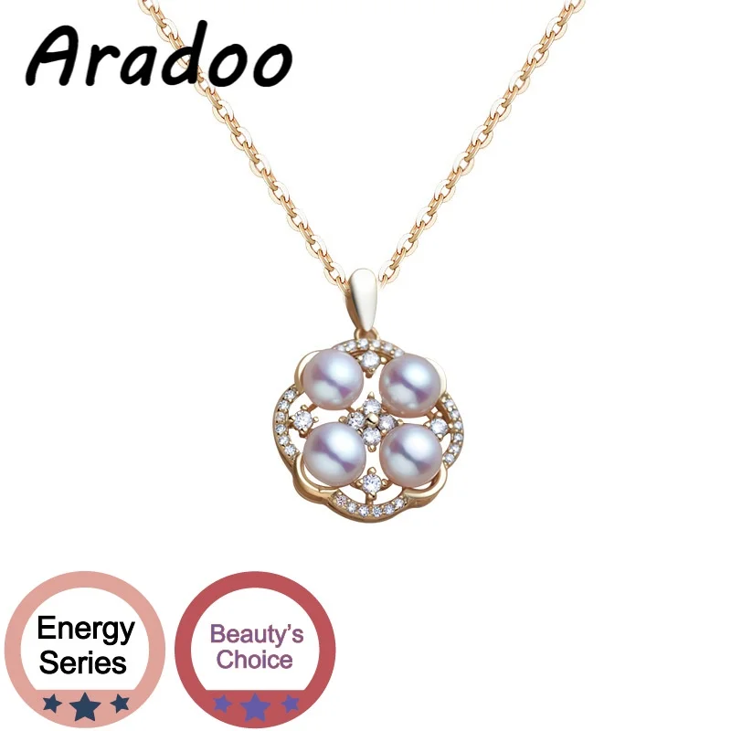 

ARADOO 18K позолоченное светильник Роскошное винтажное ожерелье