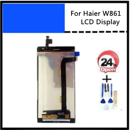 Oriignal для Haier W861 ЖК-дисплей Дисплей + кодирующий преобразователь сенсорного экрана