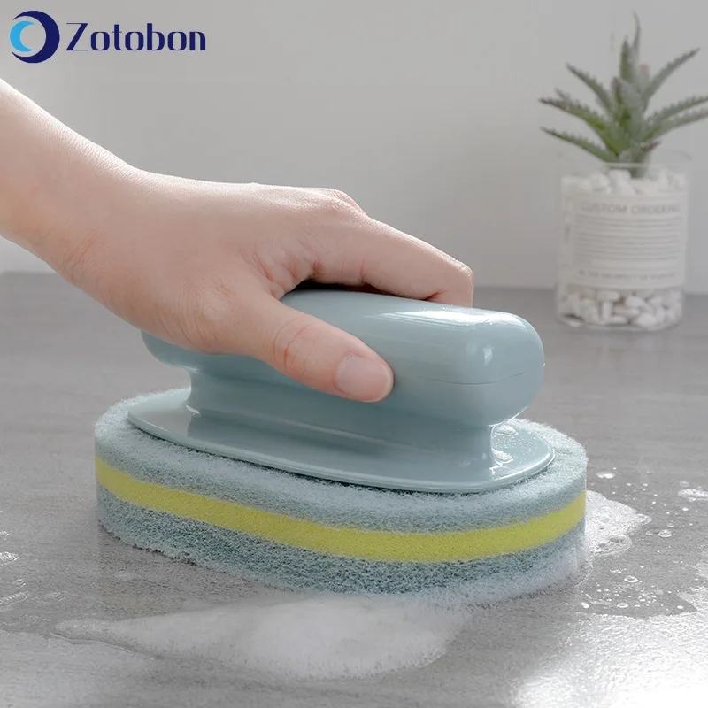 ZOTOBON 1 шт. с ручкой щетка для ванны плитки обеззараживание кухни котел волшебный