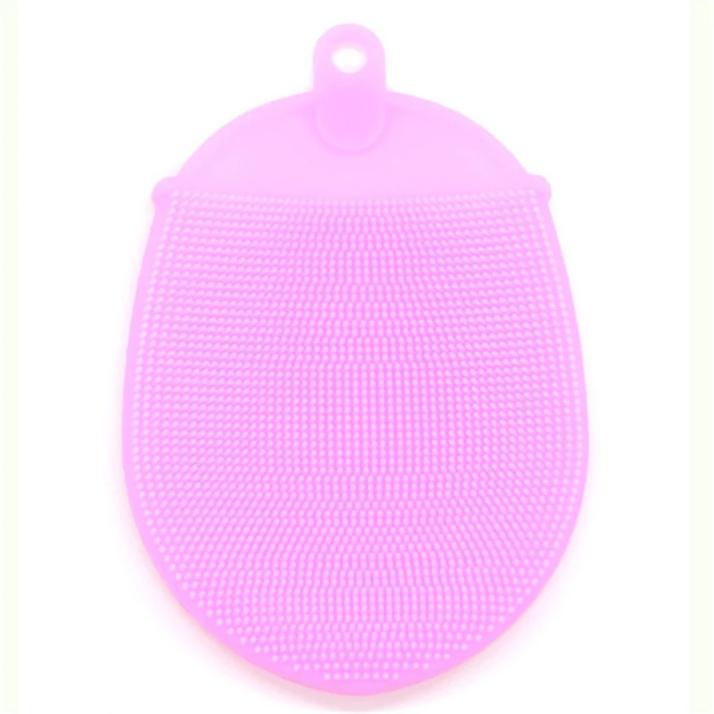 

1Pc Soft Silicone Massage Scrub Gloves For Peeling Body Bath Brush Exfoliating Gloves Footbrush for the Bath Body Brush