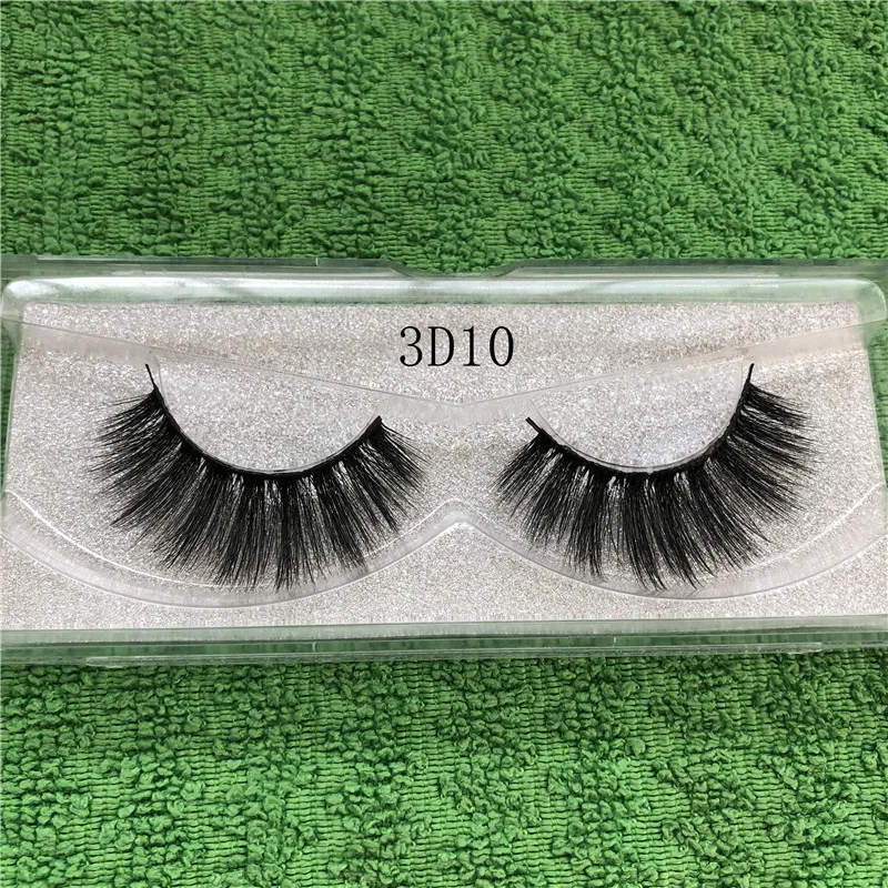 3D норковые Накладные ресницы природных тонкими пушистый пышный объем