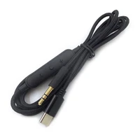 cable compatible with type c phonetablet with bare oxygen free copper cord wire nylon braided earphone cable