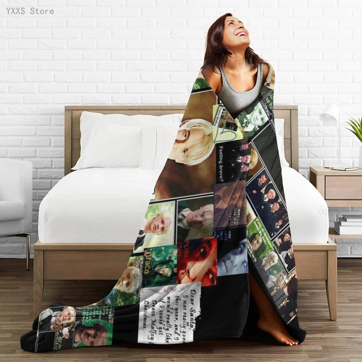 

Anime 3D printed Ultra-Soft Micro Fleece Blanket flannel throw Sherpa bedspread bedding sofa picnic fur soft blanket 300336300