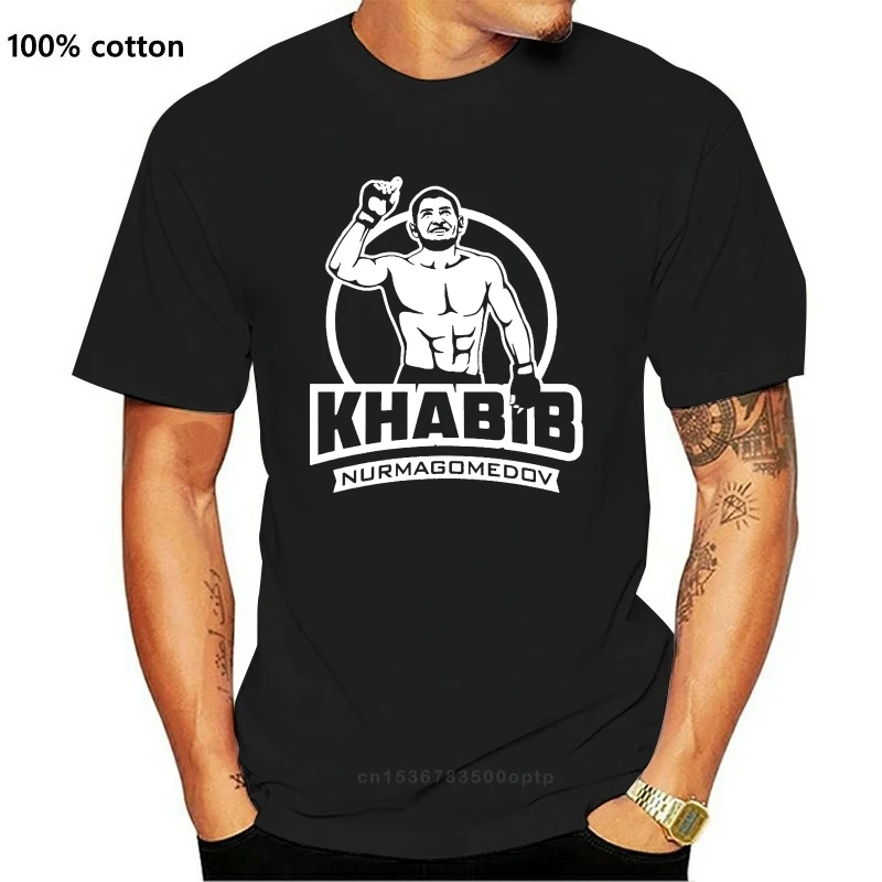 

New Khabib Nurmagomedov The Eagle Men's T-Shirt Men Casual Short Sleeve T Shirts Summer Men Clothing