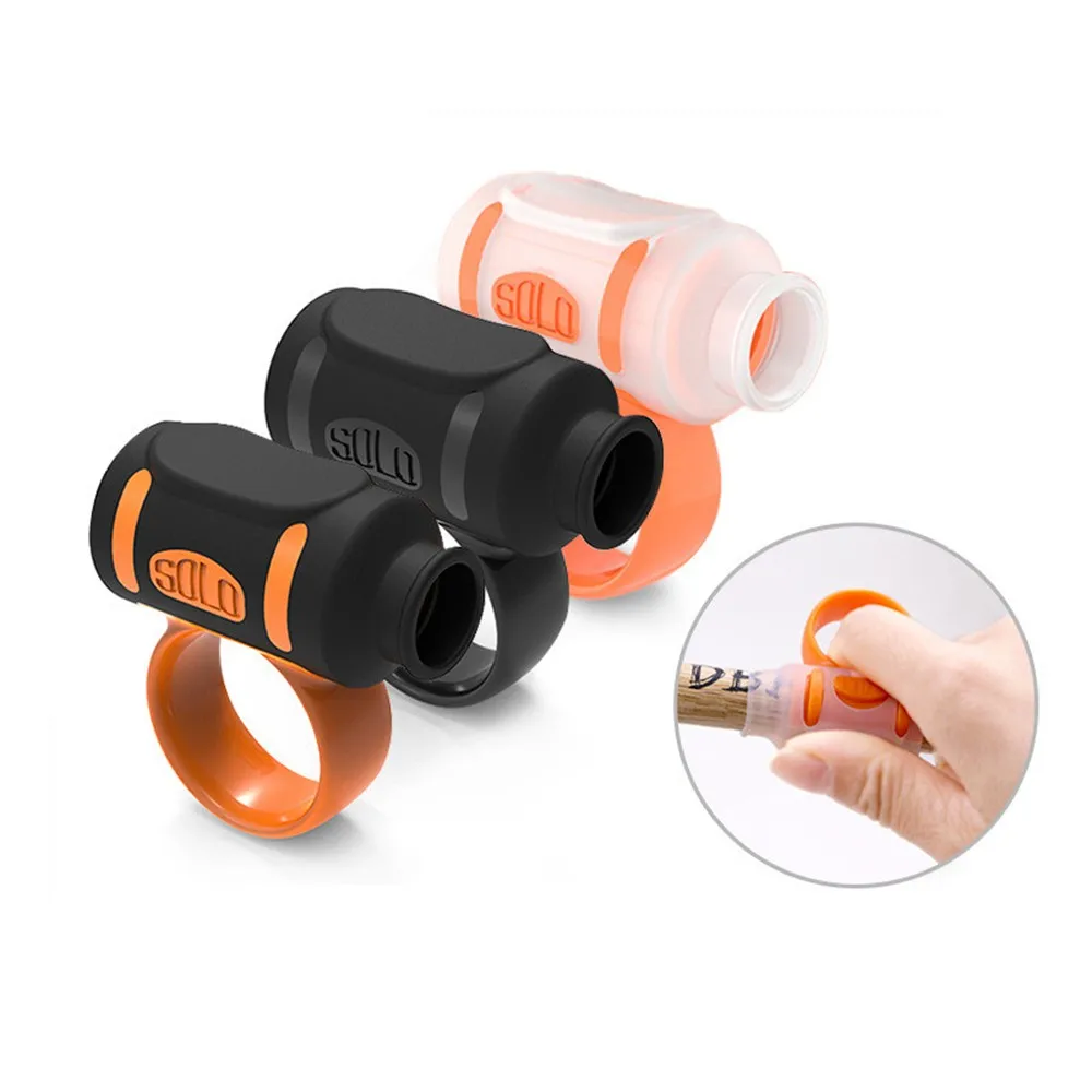

Drumstick Control Clamp ABS Silicone Aid Grip Tool Finger Ring Drum Stick Controllers Clip For Beginner Drummer Percussion Parts