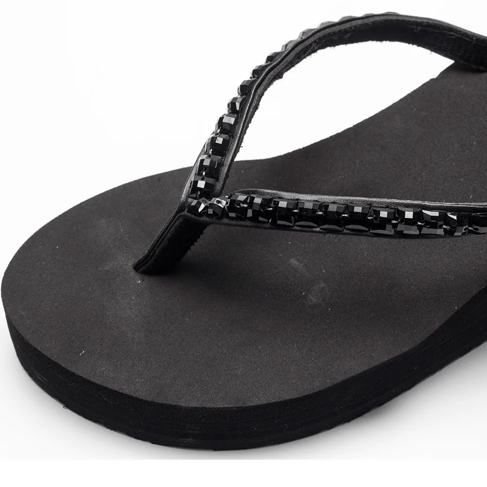 Женские шлепанцы на танкетке сандалии высоком каблуке Нескользящие платформе