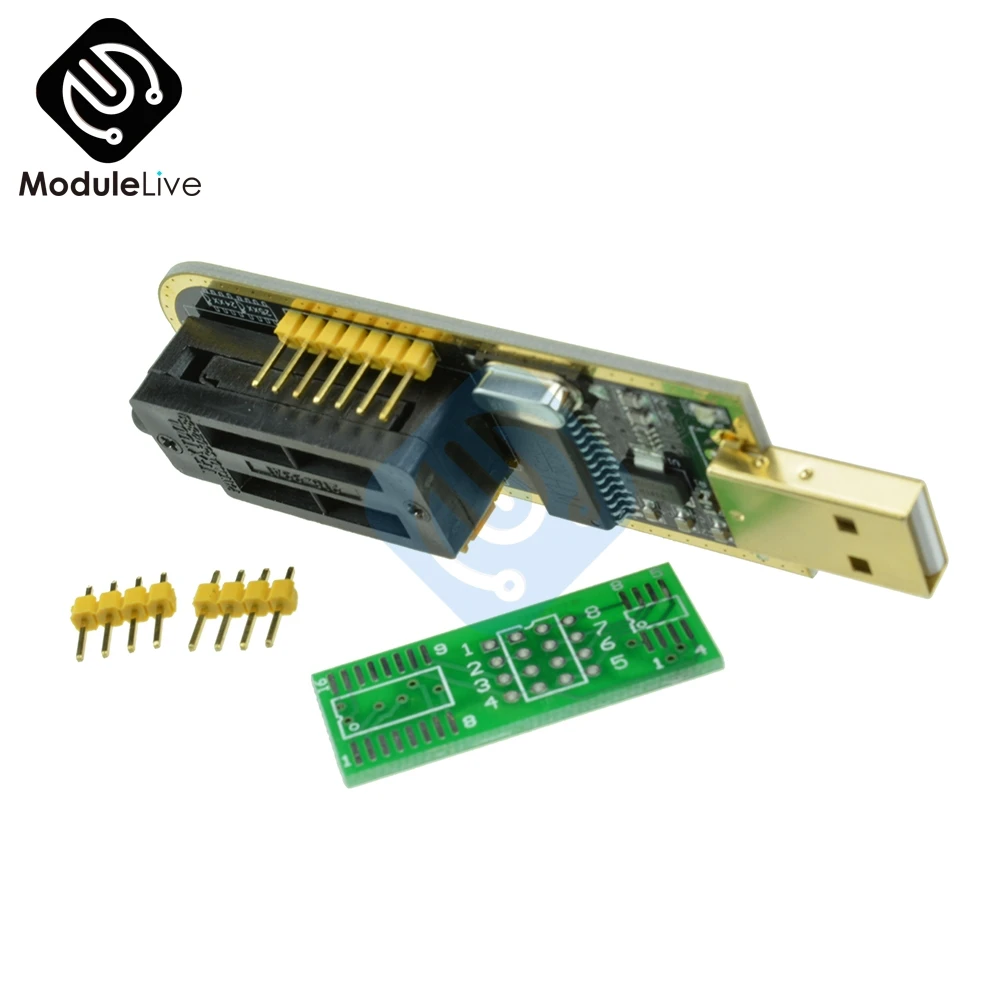 CH340G CH341 24 25 серия EEPROM Flash BIOS USB программатор SOP8 SOIC8 SOP Формат Флэш чип зажим для