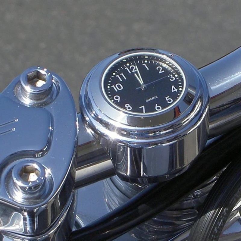 Кварцевые часы с креплением на руль мотоцикла пыленепроницаемые кварцевые из