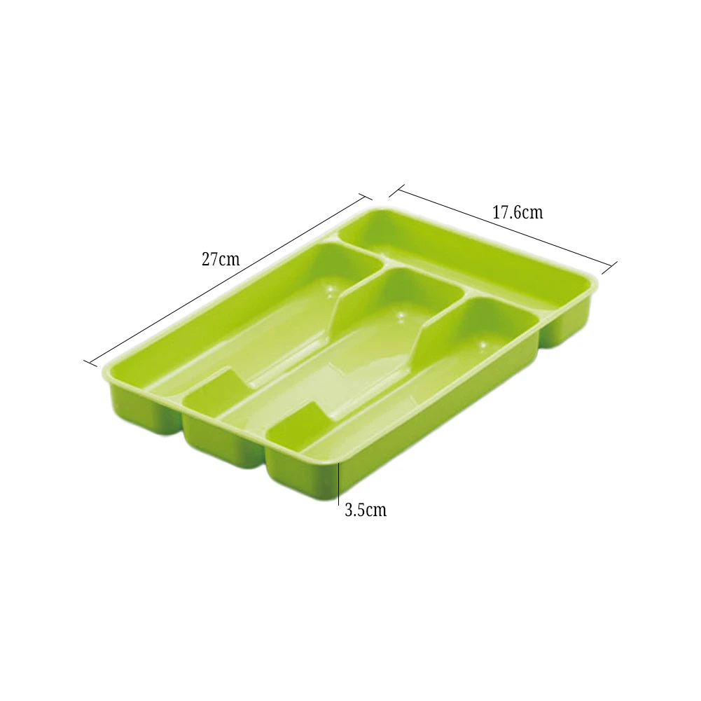 Kitchen Drawer Organizer Tray Spoon Cutlery Cabinet Partition Completed Storage Box Room Organization | Дом и сад