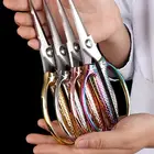 Старинные винтажные ножницы в стиле ретро, ножницы для ниток, вышивки, швейные принадлежности, ножницы из нержавеющей стали, портновские ножницы, инструмент