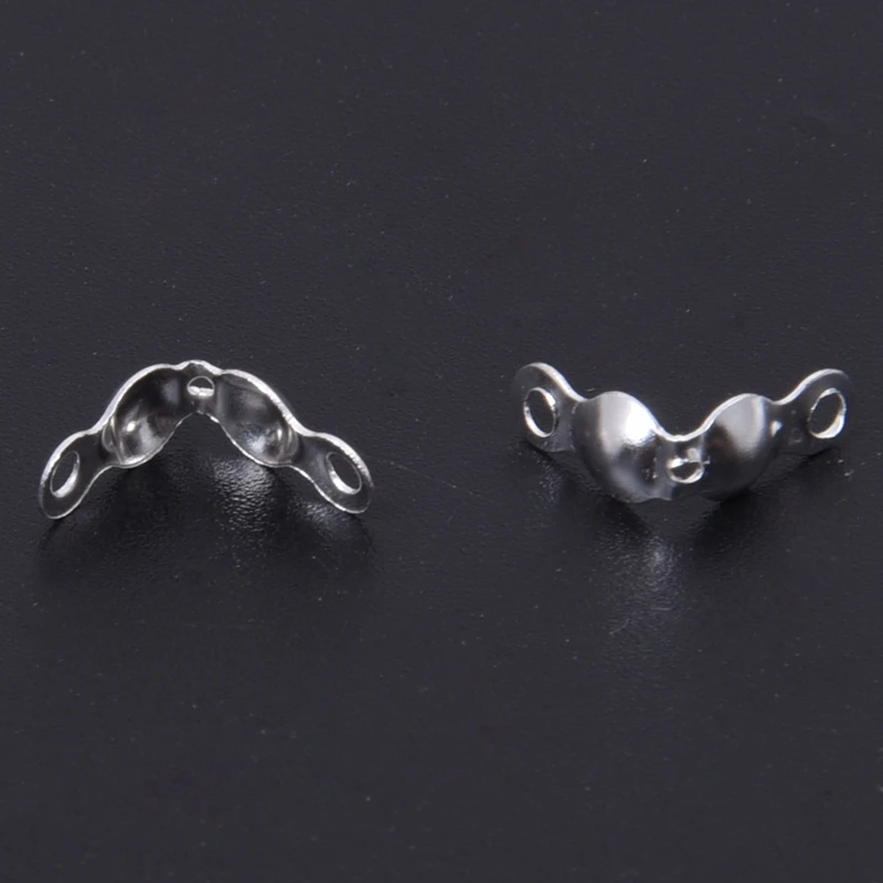 200 шт. Серебряная сферическая металлическая пряжка пакет 4 мм | Дом и сад