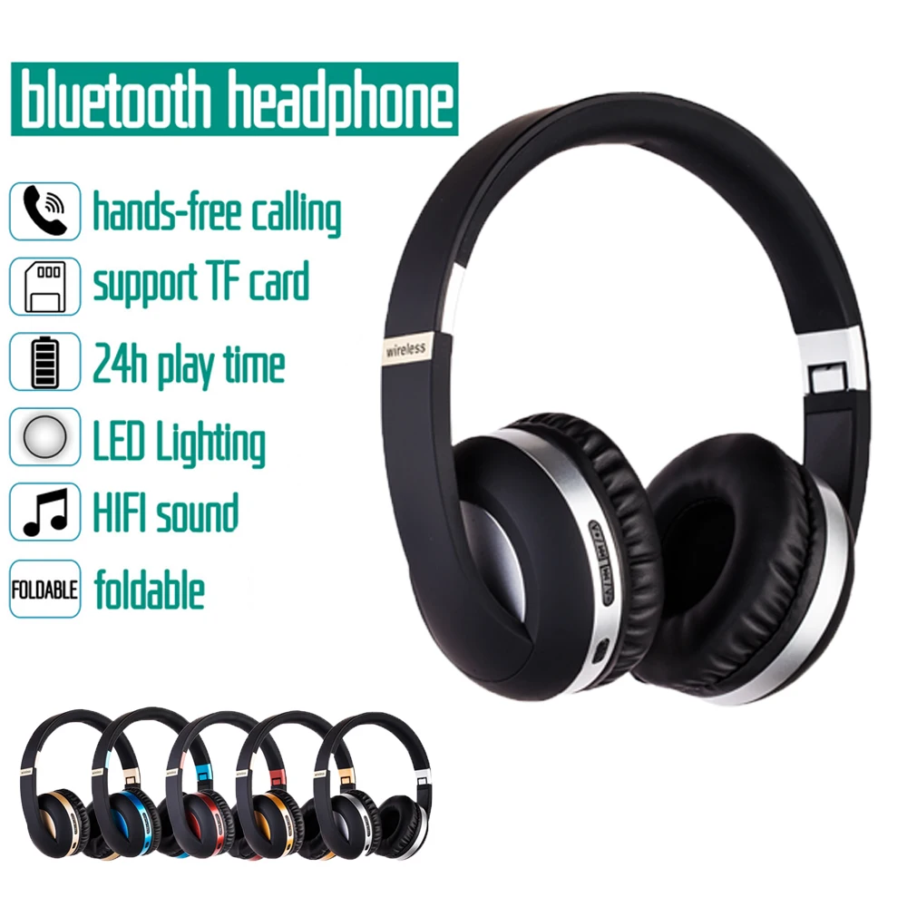 MH4 Bluetooth наушники Heavy Beats 4D беспроводные Super Bass игровая гарнитура Музыка для