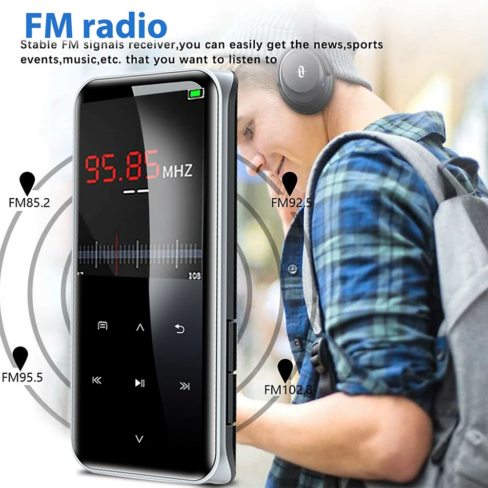 Hi Fi музыкальный плеер M22 с сенсорным экраном и встроенной памятью 8/16 ГБ