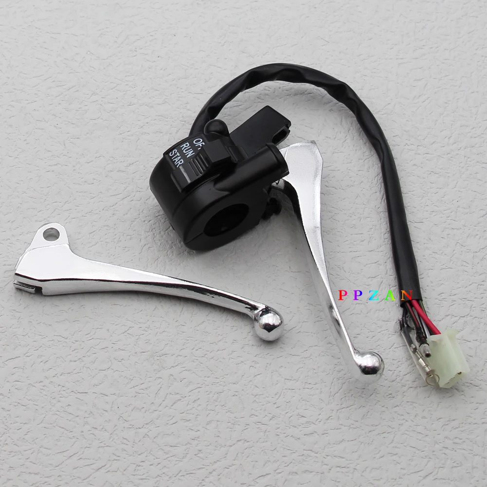 Твист корпус дроссельной заслонки переключатель тормозные рычаги для Yamaha PW50 PY50