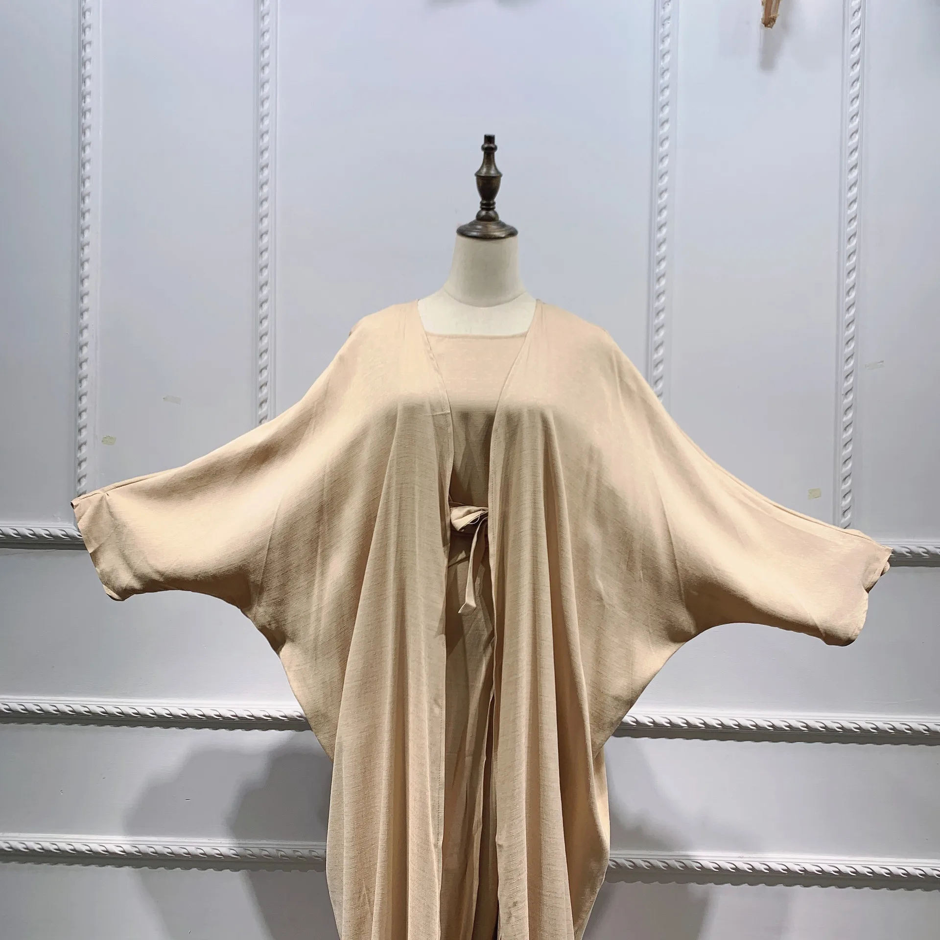 Комплект женский из 3 предметов турецкое мусульманское платье модная одежда