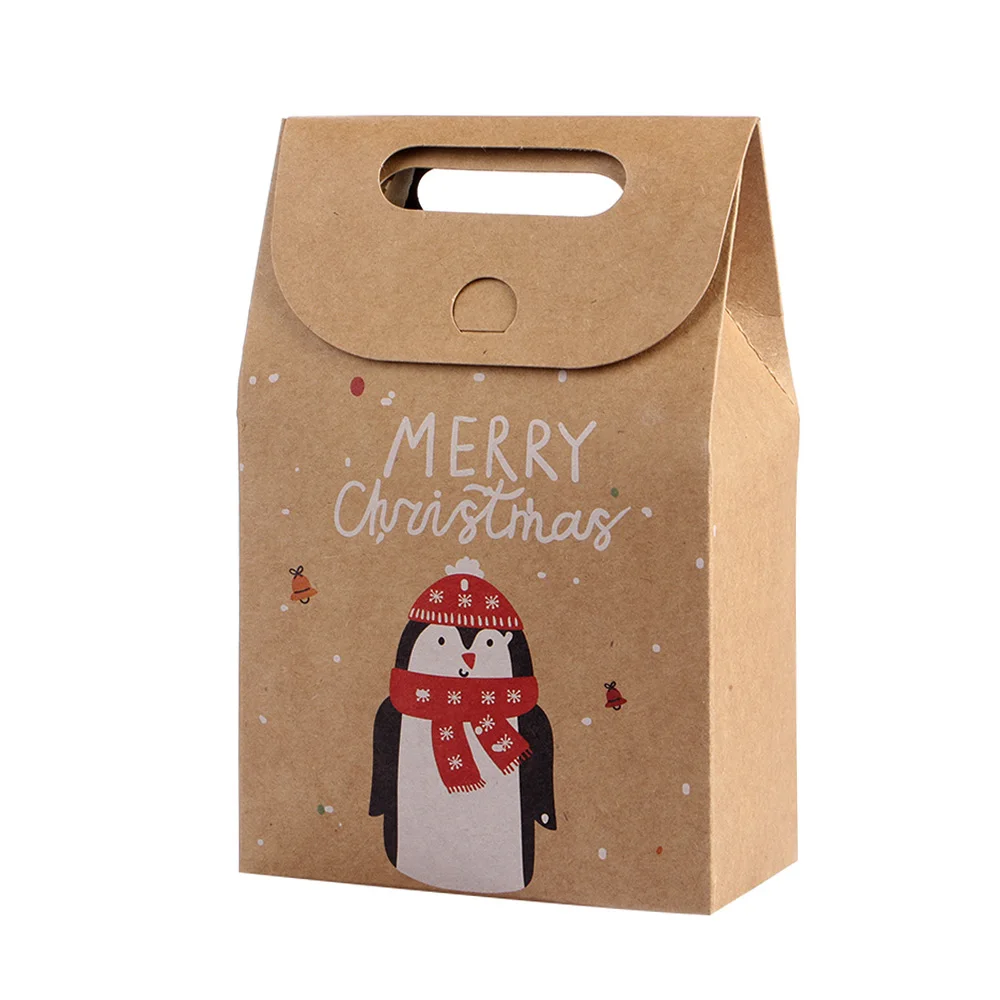 1 шт. бумажная коробка для упаковки десертов на Рождество | Дом и сад