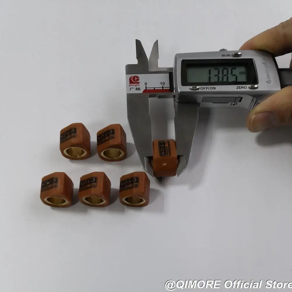 Эффективные слайдеры вариатора многоугольные Ролики 18x14 мм для скутера ATV GY6 125 150