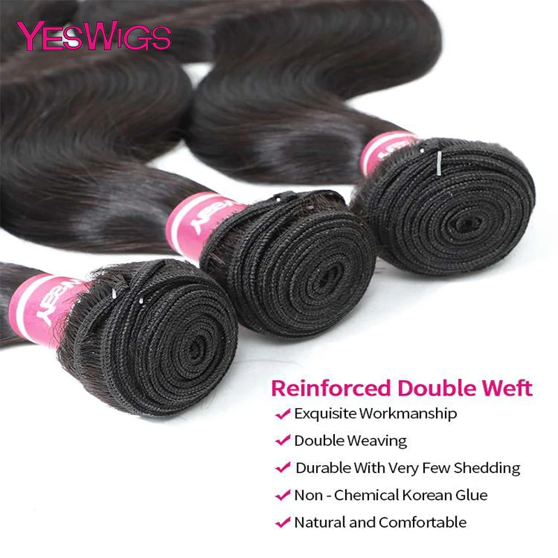 Волпряди перуанские волнистые пучки волос Remy длинные волосы 26 28 дюймов