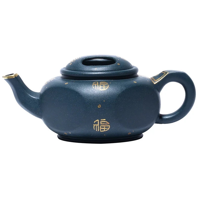 

Chaoshan small products volume tracing gold teapot