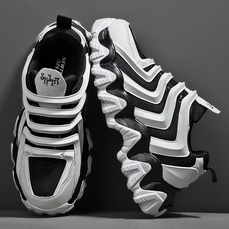 

Новинка весна-осень 2021, повседневная спортивная обувь, сетчатые старые туфли, мужская обувь wo, мужская обувь, Корейская версия больших разме...