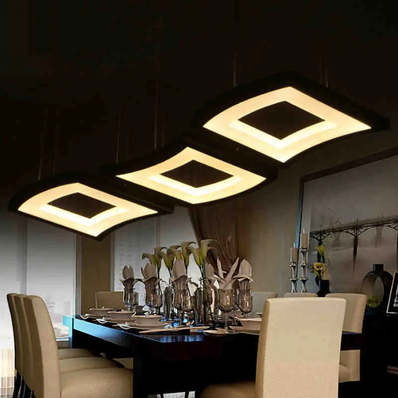 

Modern minimalist led restaurant fashion bar table lamp acrylic creative personality studio light bar light chandelier led light