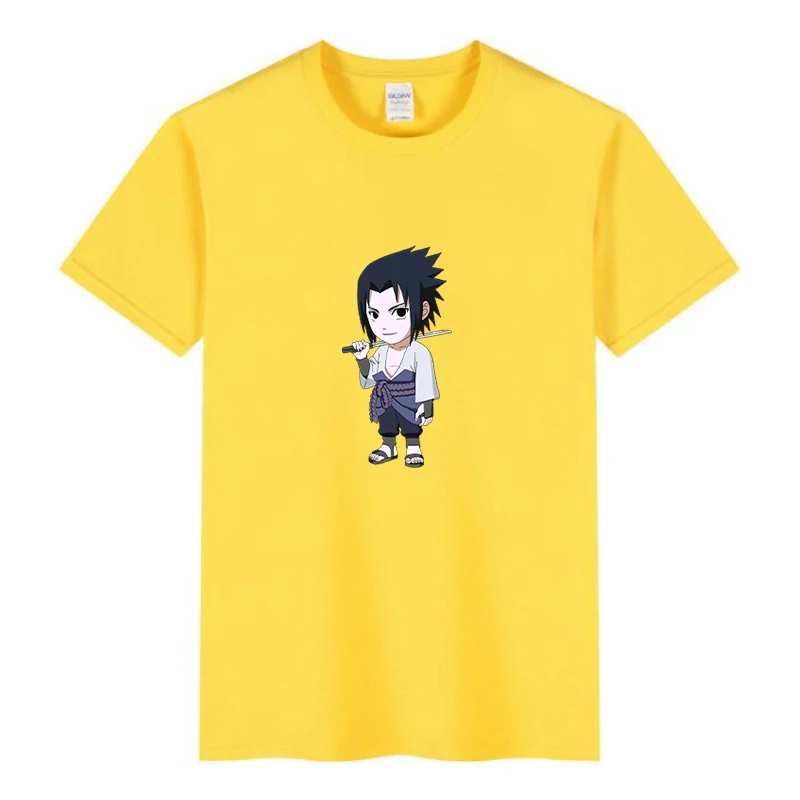 

T-shirt Hot On Sale order child Japanese fashion anime Ninja print children's kids summer fashion O-neck handsome boy/cute girl
