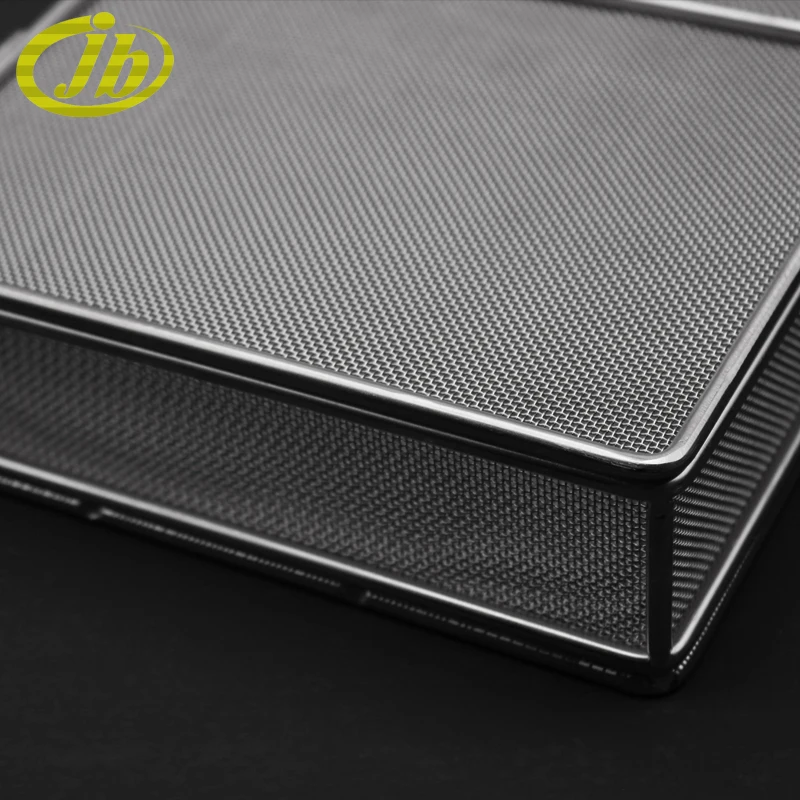 Medical disinfecting box cover band stainless steel monolayer high temperature disinfection of surgical instruments