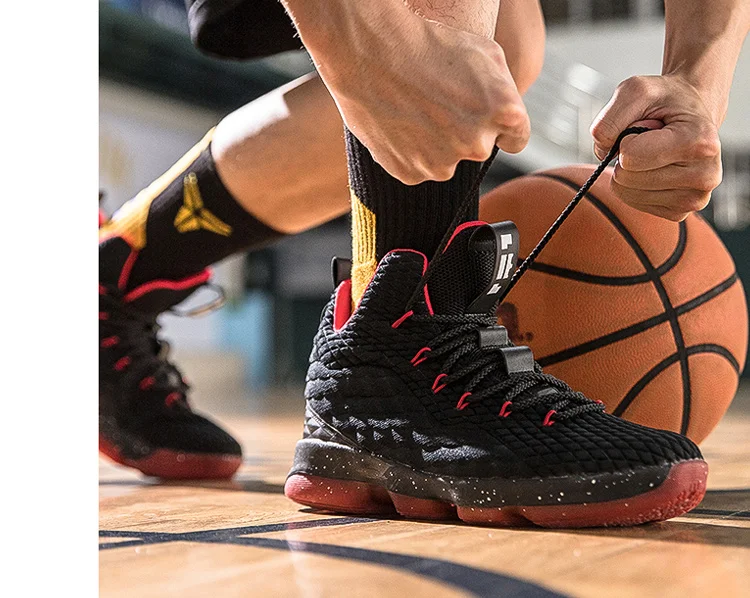 Баскетбольная обувь для мужчин; Lebron James; высокие тренировочные кроссовки; ботильоны; уличные женские кроссовки; спортивная обувь; парные размеры