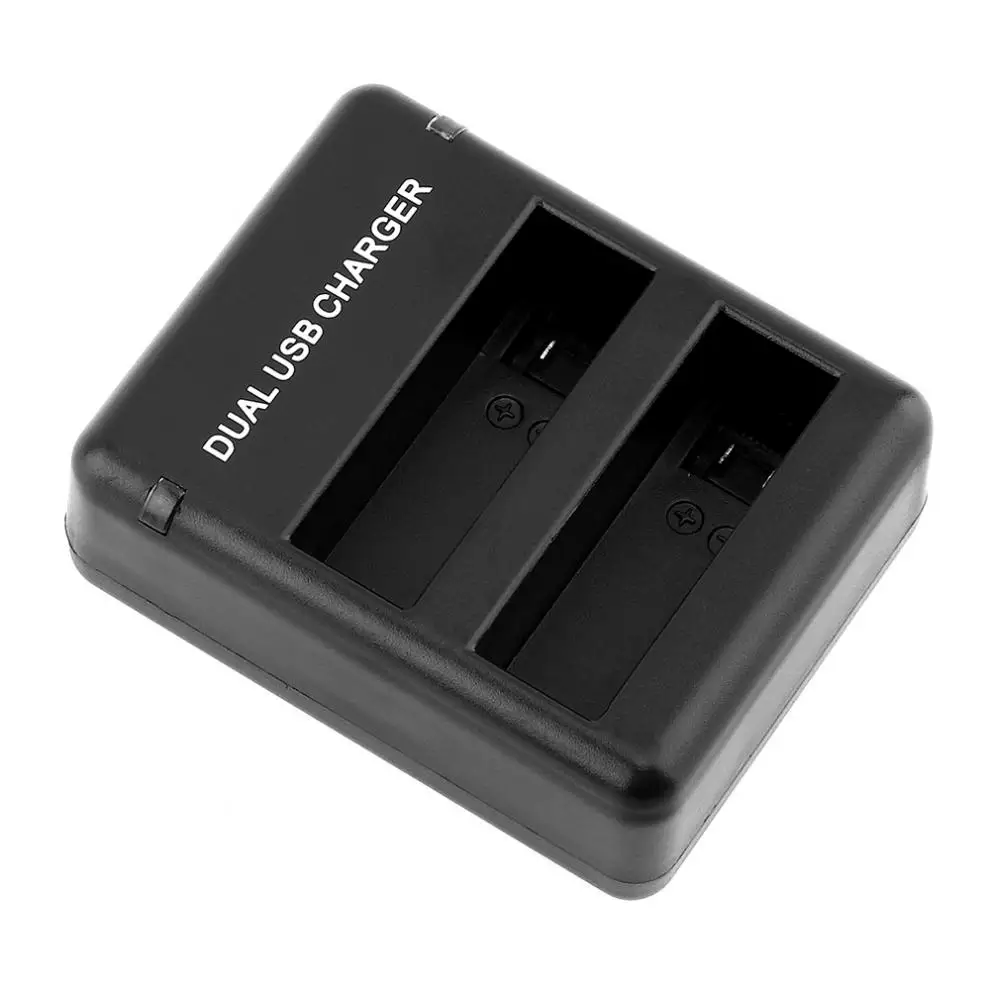 Батарея USB двойное зарядное устройство AHDBT 401 двойной порт для Gopro Hero 4 HERO4 черный