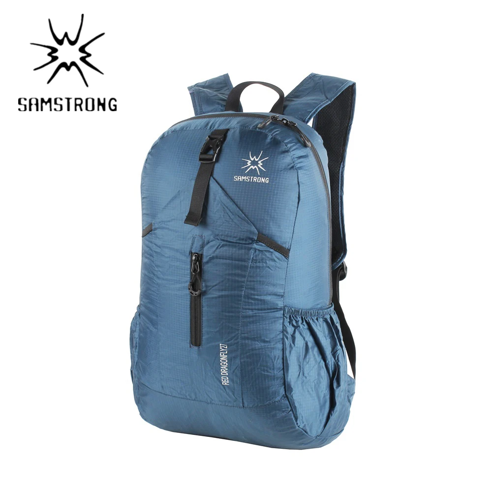 Купи Unisex Samstrong Outdoor Sports Foldable Hiking Trekking Camping Backpack Bag For Sport Travel Climbing Mountain Rucksack Bags за 1,439 рублей в магазине AliExpress