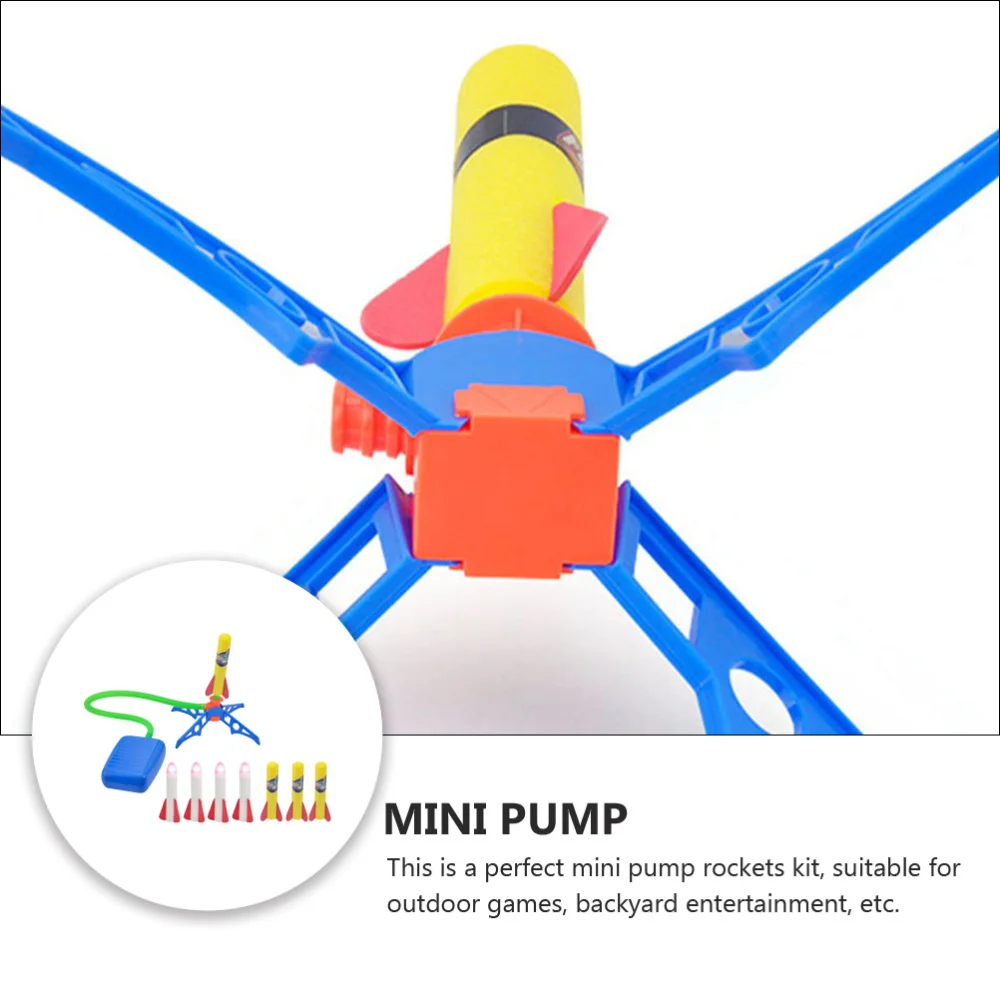 

1 Set Space Rockets Launcher Kids EVA Rockets Launcher Toys (Assorted Color)