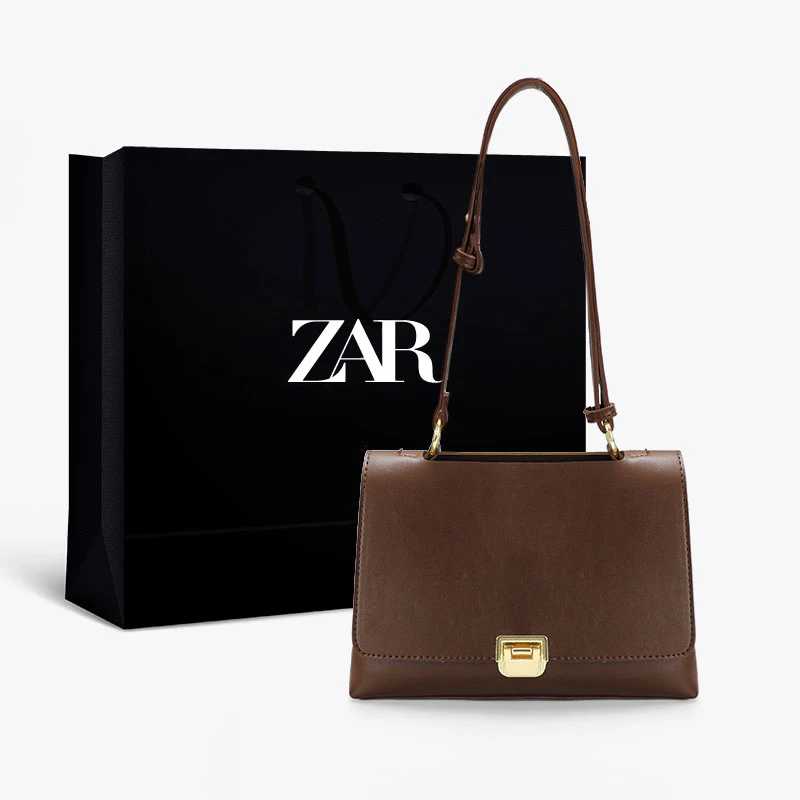 

ZAR Luxury Leather Handbags Women Bags Designer Fashion Shoulder Bag Hand Bag Women Ladies Women's bag Europe America