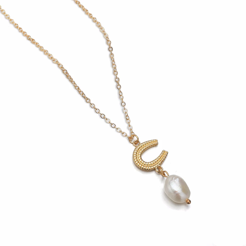 Милое ожерелье из натурального пресноводного жемчуга Akoya для женщин