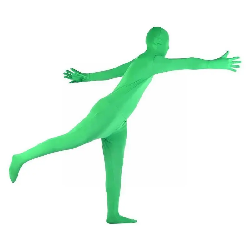 Photography Accessory Bodysuit Photo Stretchy Body Effect Screen Video Green Comfortable Suit Invisible Chroma Key Tig P9R7 | Электроника
