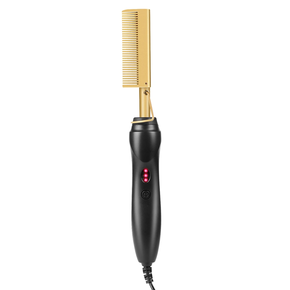 

Curling Iron Hair Curler Hot Comb Straightener 2-in-1 Flat Iron Hair Straightener Hair Straight Styler Corrugation Curling Wand