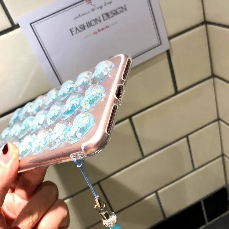 

Soft Pink Girl Stereo Love Mobile Phone Shell iPhone 6 Case iPhone X Case iPhone Xs Max Case