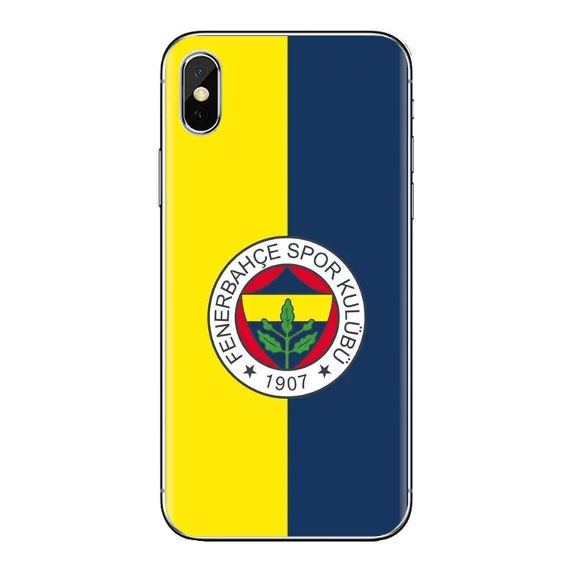 For Samsung Galaxy J1 J2 J3 J4 J5 J6 J7 J8 Plus 2018 Prime 2015 2016 2017 Transparent Soft Cover Bag Fenerbahce sk football logo |
