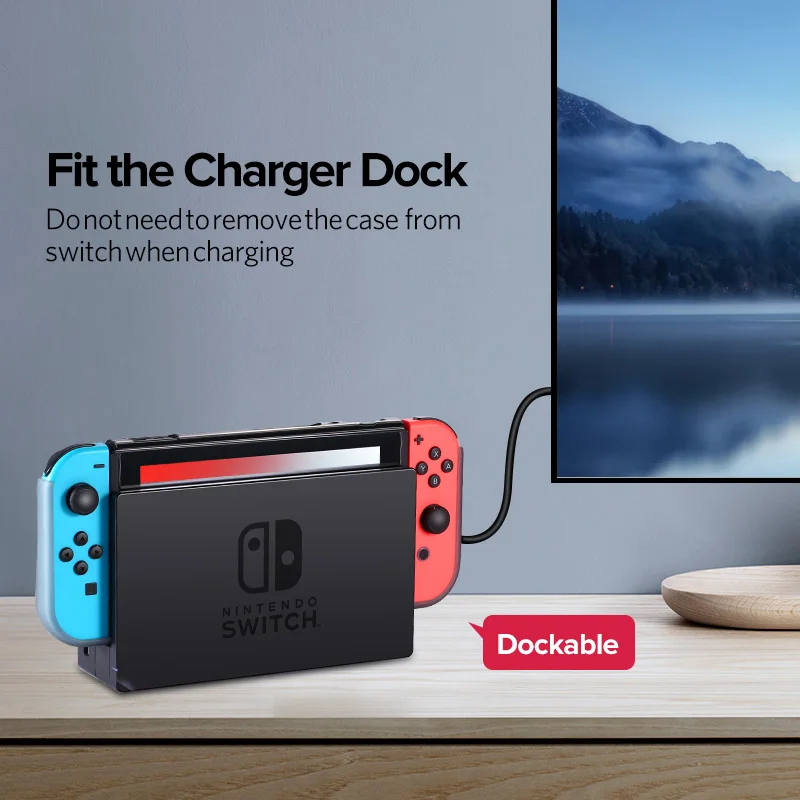 Чехол Ugreen для Nintendo Switch защитный чехол зарядного устройства док станции мягкий
