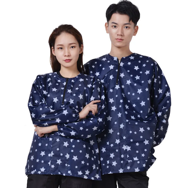 Косметолог для домашних животных с логотипом на заказ рабочая одежда длинным