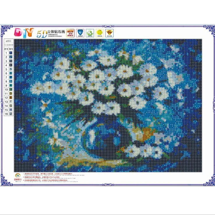 Дайзи флауэр 5D самостоятельная алмазная живопись полностью мозаичный узор искусства вышивки для домашнего украшения вышивка крестом.
