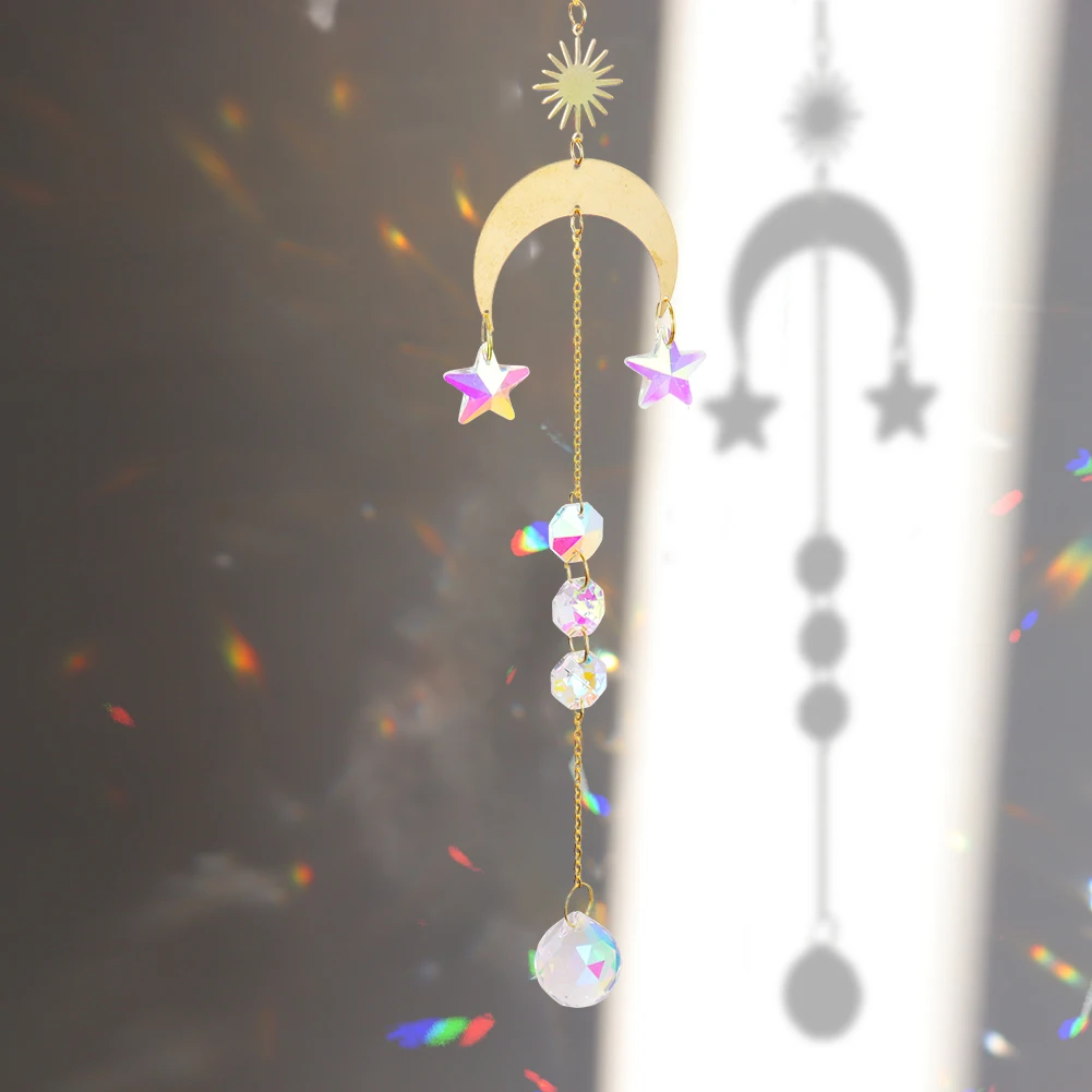 

6 шт., подвесной кристаллический светильник «Ловец света»