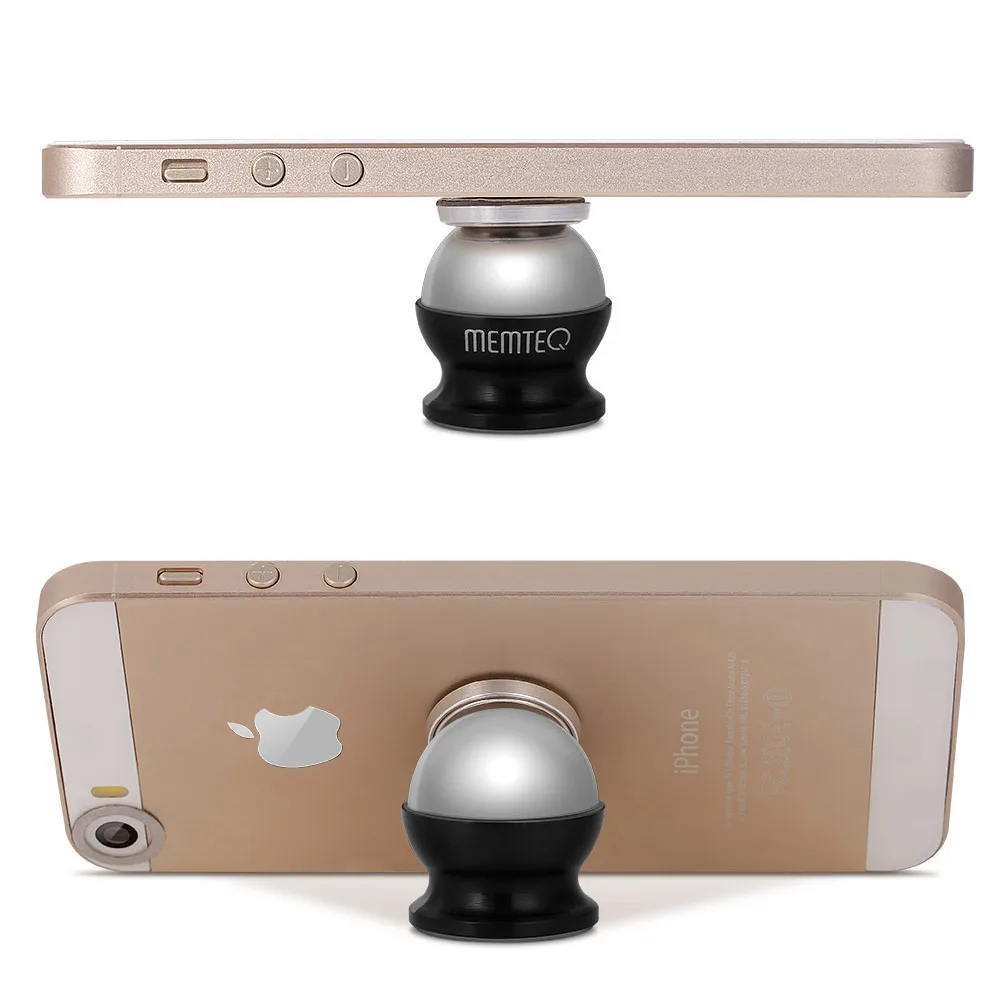 2шт 360 градусов Магнитный Автомобильный держатель для док станции iphone X/8/7/6/gps