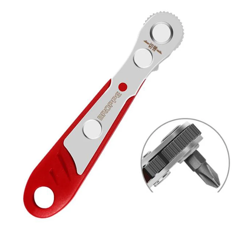 

1 шт., магнитный гаечный ключ с трещоткой, 1/4 дюйма