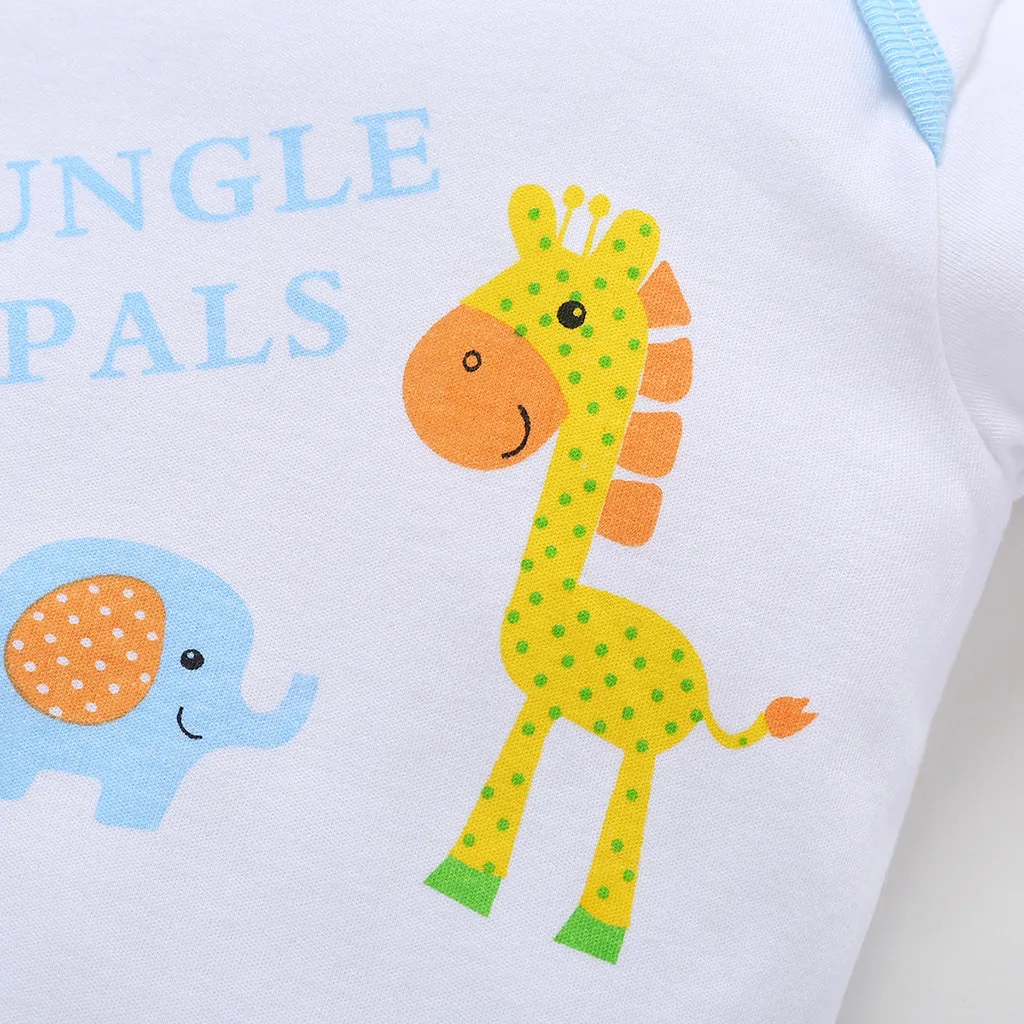 6 мес. 24 комбинезон для новорожденных девочек и мальчиков с рисунком одежда