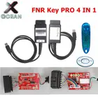 Новейший программатор ключей FNR 4 в 1, USB-ключ, программирование автомобиля для FordReNis FNR Key Prog 4-в-1 с пустой кнопкой