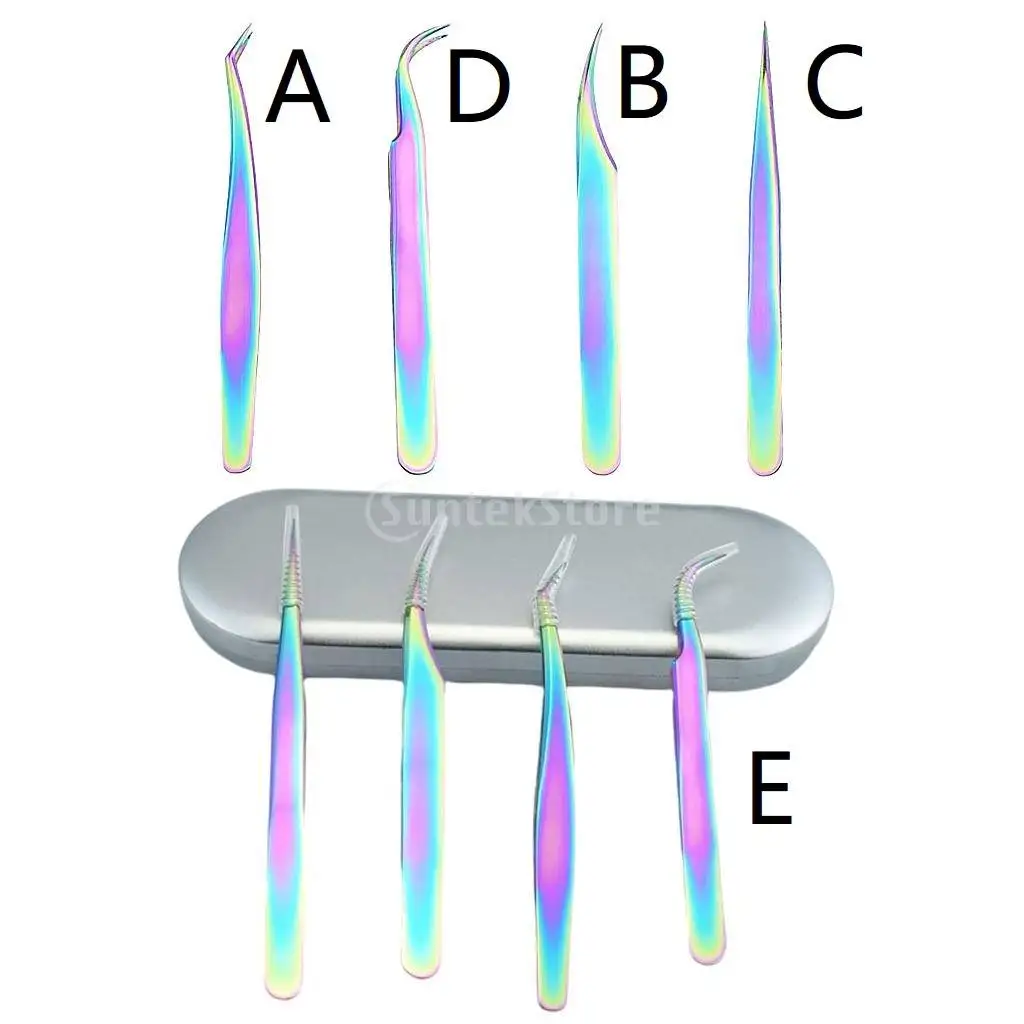 

Профессиональный пинцет для наращивания ресниц из нержавеющей стали