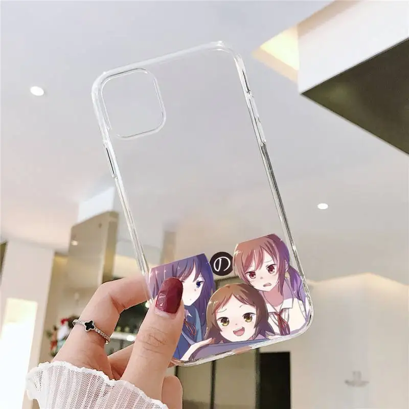 

Joshikousei no Mudazukai anime Phone Case Transparent soft For iphone 5 5s 5c se 6 6s 7 8 11 12 plus mini x xs xr pro max