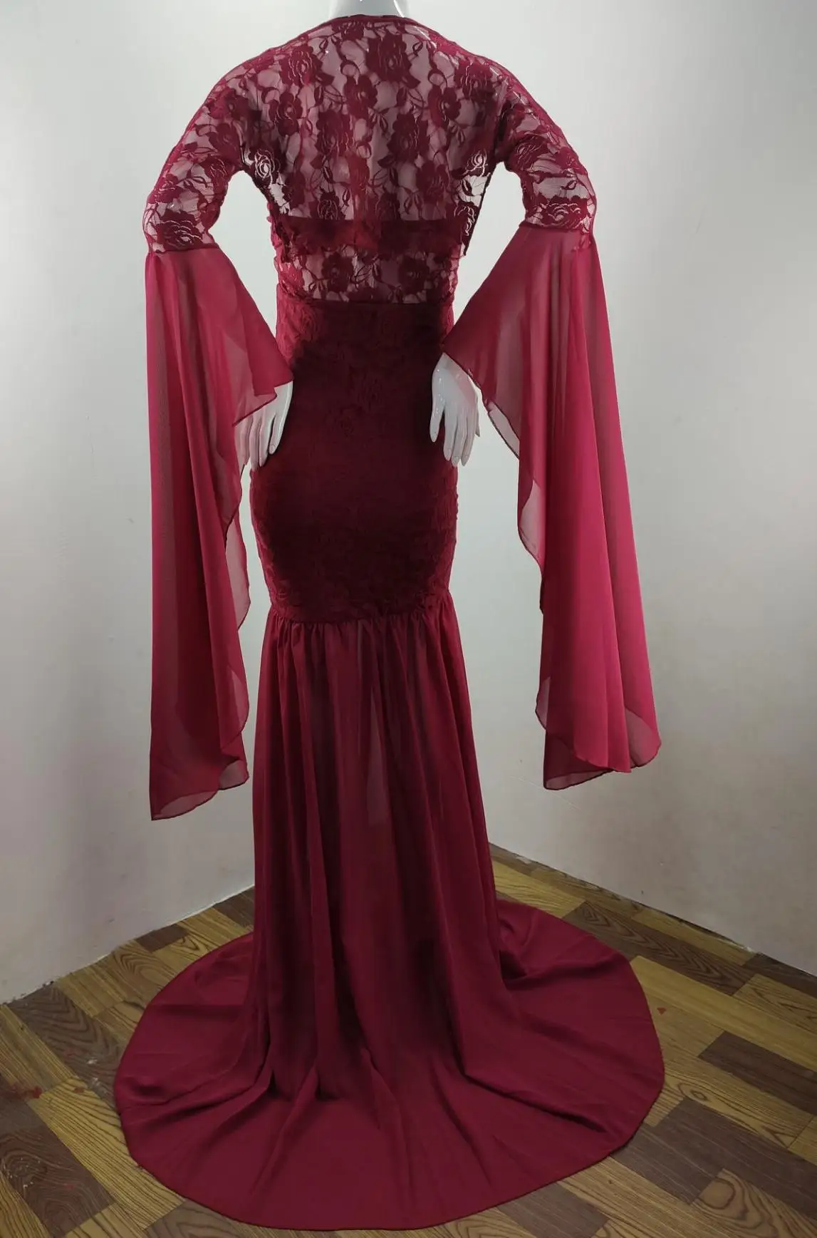 Кружевное платье для беременных фотосессии выпускное Платья фотографирования