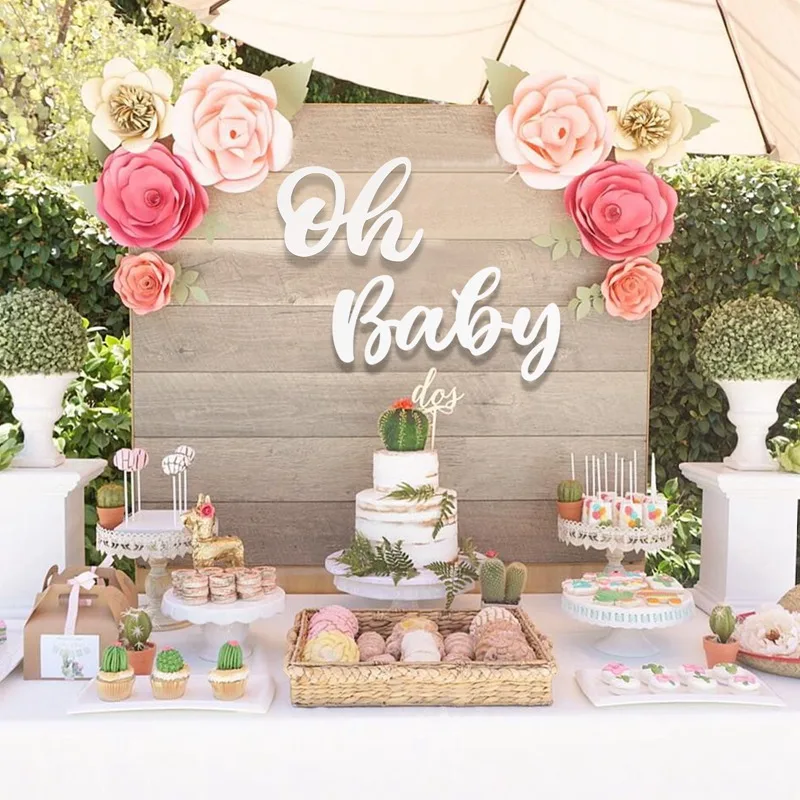 Детского дня рождения с изображением деревянной стены наклейки во-первых 1 1st